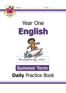 New KS1 English Daily Practice Book: Year 1 - Summer Term - CGP Books; CGP Books (Paperback) 28-09-2020 