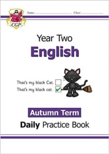 New KS1 English Daily Practice Book: Year 2 - Autumn Term - CGP Books; CGP Books (Paperback) 11-08-2020 