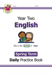 New KS1 English Daily Practice Book: Year 2 - Spring Term - CGP Books; CGP Books (Paperback) 15-09-2020 