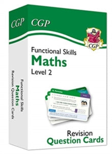 New Functional Skills Maths Revision Question Cards - Level 2 - CGP Books; CGP Books (Mixed media product) 20-11-2020 