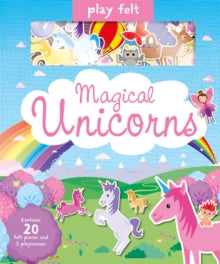 Soft Felt Play Books  Play Felt Magical Unicorns - Activity Book - Joshua George; Lauren Ellis (Board book) 01-06-2019 