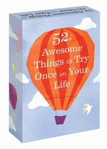 52 Awesome Things to Try Once in Your Life - Chronicle Books (Cards) 18-02-2021 