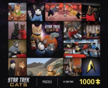 Star Trek Cats 1000-Piece Puzzle - Jenny Parks (Jigsaw) 08-07-2021 