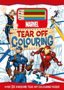 Marvel: Tear Off Colouring - Igloo Books (Paperback) 21-02-2021 