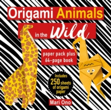 Origami Animals in the Wild: Paper Pack Plus 64-Page Book - Mari Ono (Paperback) 14-09-2021 