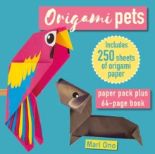 Origami Pets: Paper Block Plus 64-Page Book - Mari Ono (Paperback) 08-03-2022 