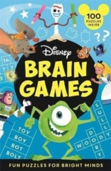 Disney Brain Games: 100 puzzles to exercise your mind - Walt Disney Company (Paperback) 12-05-2022 