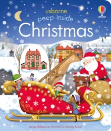 Peep Inside  Peep Inside Christmas - Anna Milbourne; Peep Inside Christmas Emma Allen (Board book) 30-09-2021 