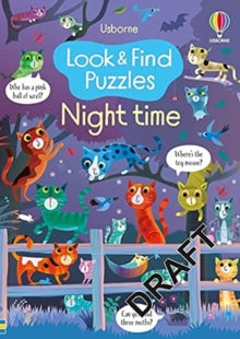Look and Find Puzzles  Look and Find Puzzles Night time - Kirsteen Robson; Gareth Lucas (Paperback) 28-10-2021 