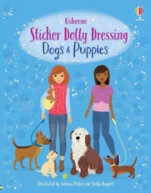 Sticker Dolly Dressing  Sticker Dolly Dressing Dogs and Puppies - Fiona Watt; Antonia Miller (Paperback) 03-03-2022 
