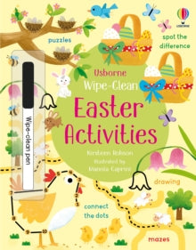 Wipe-clean Activities  Wipe-Clean Easter Activities - Kirsteen Robson; Manola Caprini (Paperback) 02-02-2023 