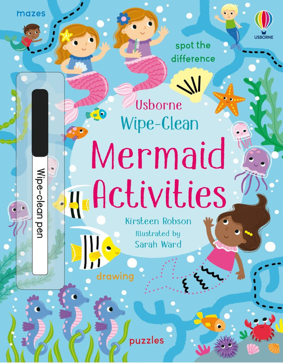 Wipe-clean Activities  Wipe-Clean Mermaid Activities - Kirsteen Robson; Sarah Ward (Paperback) 06-07-2023 