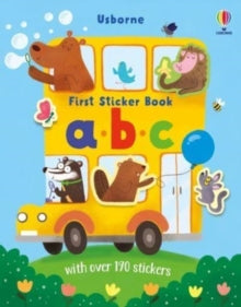 First Sticker Books  First Sticker Book abc - Barbara Bakos; Alice Beecham (Paperback) 02-03-2023 