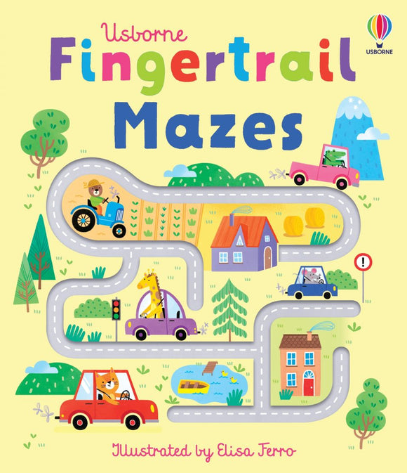 Fingertrails  Fingertrail Mazes - Felicity Brooks; Elisa Ferro (Board book) 30-03-2023 