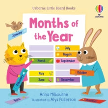 Little Board Books  Little Board Books Months of the Year - Anna Milbourne; Alys Paterson (Board book) 05-01-2023 