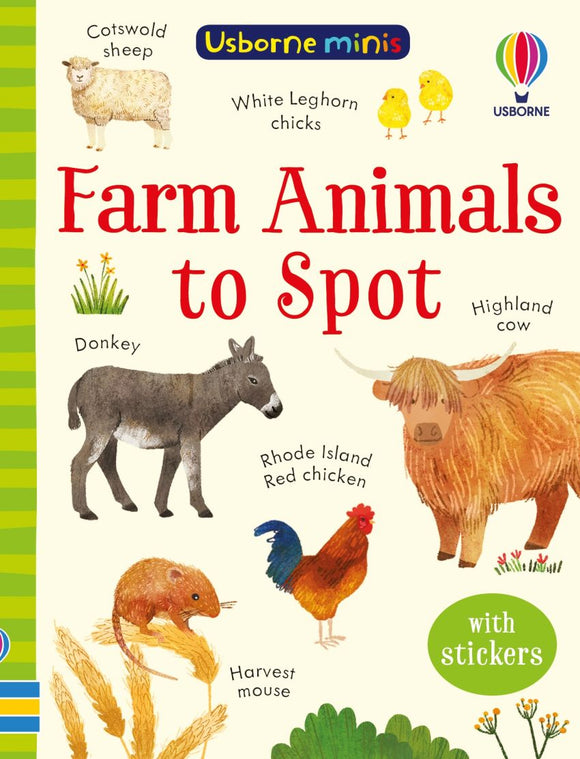 Usborne Minis  Farm Animals to Spot - Kate Nolan; Stephanie Fizer Coleman (Paperback) 25-05-2023 