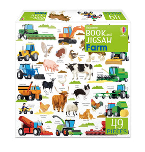 Usborne Book and Jigsaw  Usborne Book and Jigsaw Farm - Nikki Dyson; Gabriele Antonini; Kate Nolan (Paperback) 13-04-2023 