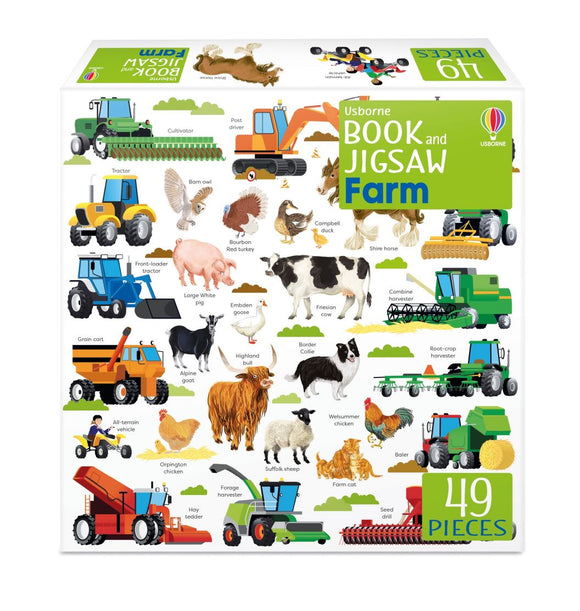 Usborne Book and Jigsaw  Usborne Book and Jigsaw Farm - Nikki Dyson; Gabriele Antonini; Kate Nolan (Paperback) 13-04-2023 