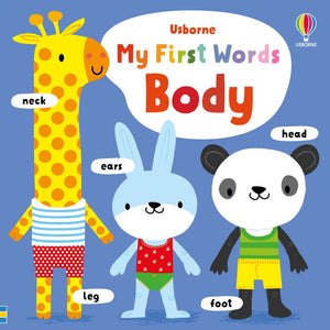 My first words  My First Words Body - Fiona Watt; Stella Baggott (Board book) 08-06-2023 