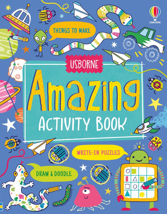 Activity Book  Amazing Activity Book - Usborne; Various (Paperback) 08-06-2023 