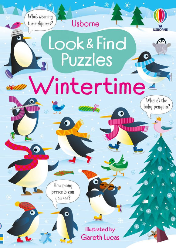 Look and Find Puzzles  Look and Find Puzzles Wintertime - Kirsteen Robson; Gareth Lucas (Paperback) 08-12-2022 