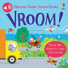 Slider Sound Books  Vroom! - Sam Taplin; Ailie Busby (Board book) 03-08-2023 