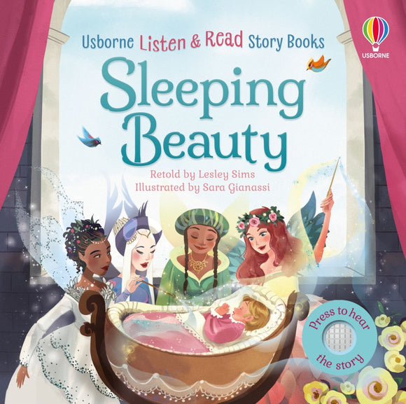 Listen and Read Story Books  Listen and Read: Sleeping Beauty - Lesley Sims; Sara Gianassi (Board book) 08-06-2023 