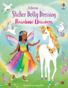 Sticker Dolly Dressing  Sticker Dolly Dressing Rainbow Unicorns - Fiona Watt; Antonia Miller (Paperback) 06-07-2023 