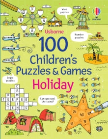 Puzzles, Crosswords and Wordsearches  100 Children's Puzzles and Games: Holiday - Phillip Clarke; Pope Twins (Paperback) 01-02-2024 