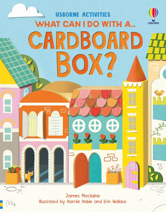 Usborne Activities  What Can I Do With a Cardboard Box? - James Maclaine; Harriet Noble; Erin Wallace (Paperback) 06-07-2023 