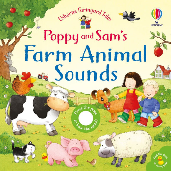 Farmyard Tales Poppy and Sam  Poppy and Sam's Farm Animal Sounds - Sam Taplin; Lizzie Walkley (Board book) 06-07-2023 