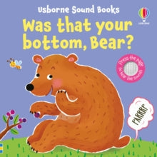 Sound Books  Was That Your Bottom, Bear? - Sam Taplin; Ana Martin Larranaga (Board book) 15-02-2024 