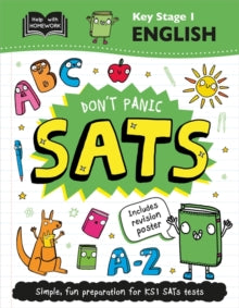 Help With Homework  Key Stage 1 English: Don't Panic SATs - Igloo Books (Paperback) 21-01-2020 
