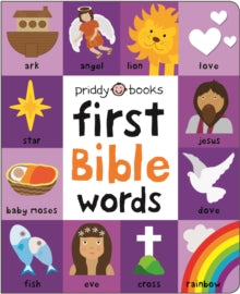 First 100 Soft To Touch  First 100 Bible Words - Roger Priddy (Board book) 21-01-2020 