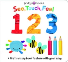 See Touch Feel  See Touch Feel 123 - Roger Priddy (Board book) 05-01-2021 