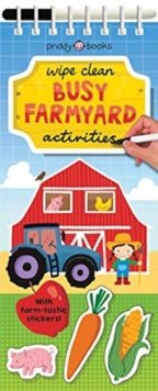 Wipe Clean Activities  Wipe Clean Busy Farmyard Activities - Roger Priddy (Spiral bound) 02-02-2021 