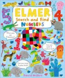 Elmer Search and Find Adventures  Elmer Search and Find Numbers - David McKee (Board book) 07-09-2023 
