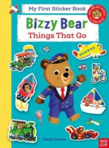 Bizzy Bear  Bizzy Bear: My First Sticker Book Things That Go - Benji Davies (Paperback) 01-06-2023 