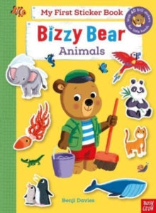 Bizzy Bear  Bizzy Bear: My First Sticker Book Animals - Benji Davies (Paperback) 01-06-2023 