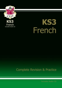 New KS3 French Complete Revision & Practice with Free Online Audio - CGP Books; CGP Books (Mixed media product) 08-05-2006 