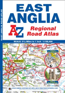 East Anglia Regional Road Atlas - Geographers' A-Z Map Company (Paperback) 29-11-2018 
