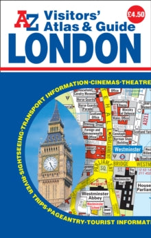 London Visitors Atlas & Guide - Geographers' A-Z Map Company (Paperback) 14-04-2016 