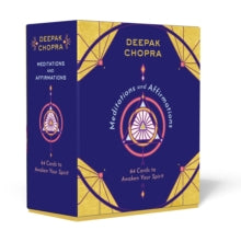 Meditations and Affirmations: 64 Cards to Awaken Your Spirit - Dr Deepak Chopra (Hardback) 15-04-2021 