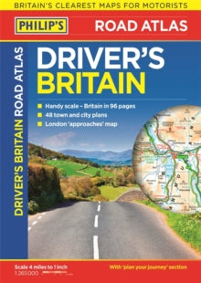 Philip's Road Atlases  Philip's Driver's Atlas Britain: Paperback - Philip's Maps (Paperback) 05-09-2019 