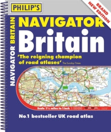 Philip's Road Atlases  Philip's Navigator Britain: (Spiral bound) - Philip's Maps (Spiral bound) 05-11-2020 