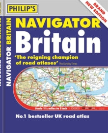 Philip's Road Atlases  Philip's Navigator Britain: (Flexiback) - Philip's Maps (Paperback) 02-10-2020 