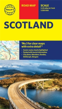Philip's Sheet Maps  Philip's Scotland Road Map - Philip's Maps (Sheet map) 06-05-2021 