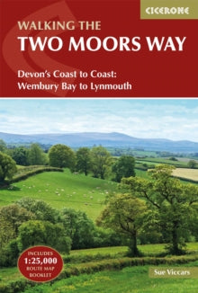 The Two Moors Way: Devon's Coast to Coast: Wembury Bay to Lynmouth - Sue Viccars (Paperback) 22-02-2019 