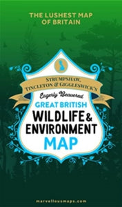 Marvellous Maps  ST&G's Great British Wildlife & Environment Map -  (Sheet map, folded) 22-11-2021 