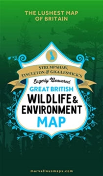 Marvellous Maps  ST&G's Great British Wildlife & Environment Map -  (Sheet map, folded) 22-11-2021 